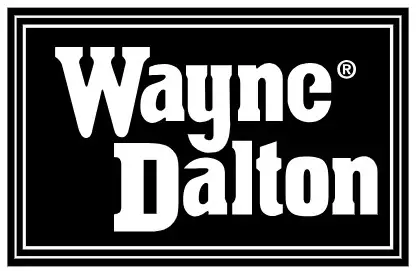 Wayne Dalton logo representing professional garage door and garage door opener products and repair services.